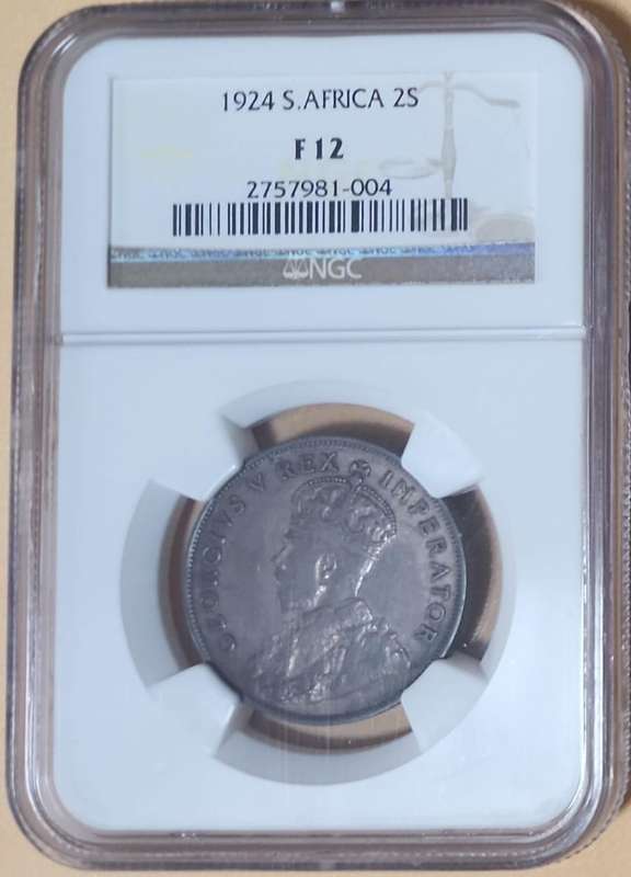 1924 Two Shillings F12