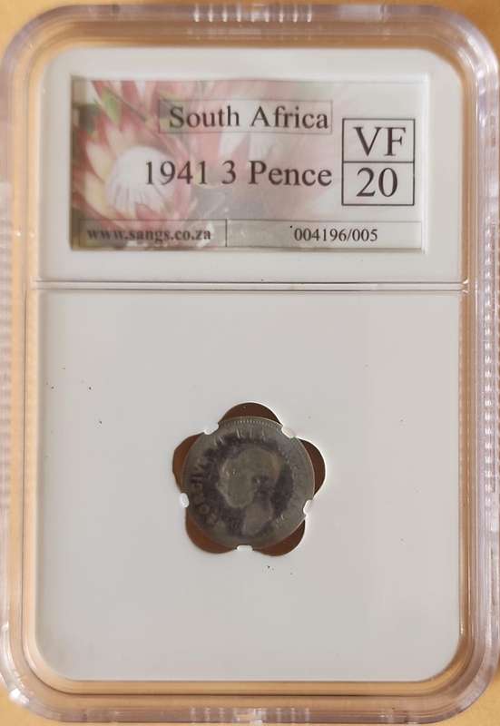 1941 3 Pence VF20