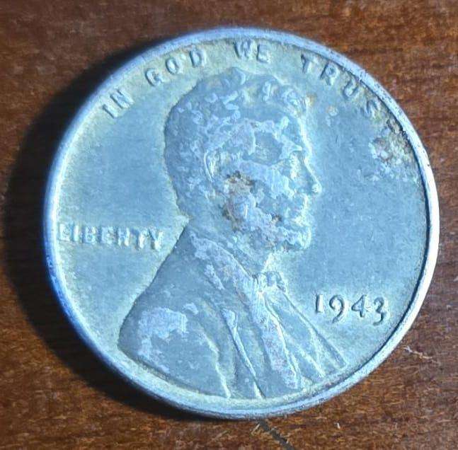 USA 1943 One Cent - Steel