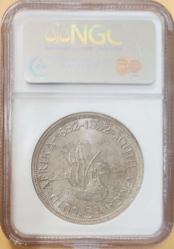 1952 5 shilling PF65