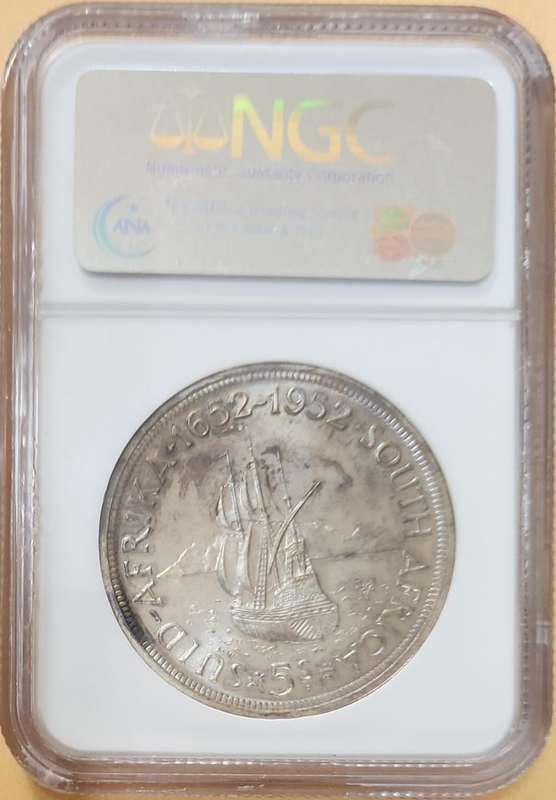 1952 5 shilling PF65