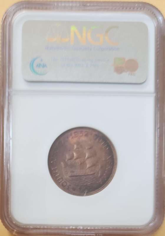 1952 1/2 Penny ~ MS64RB
