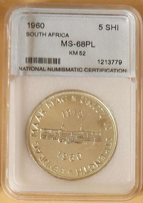 1960 5 Shillings Prooflike