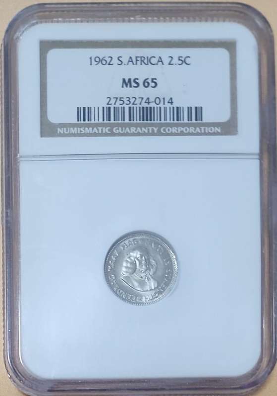1962 2.5C ~ AU55