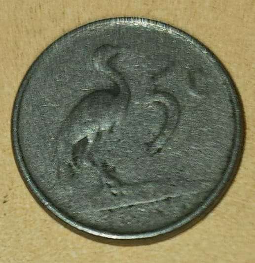 1976 5c weak strike!! ERROR! 2.4g