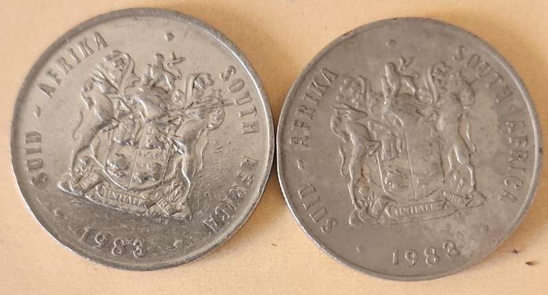 1983 R1 (One Rand) ~ Bid per Coin