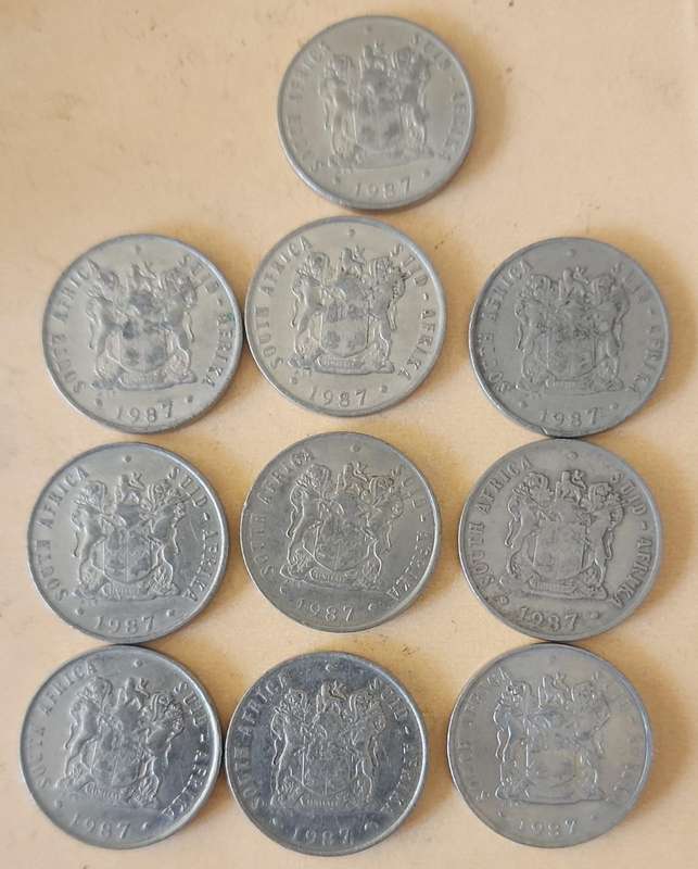 1987 10c ~ Bid per Coin