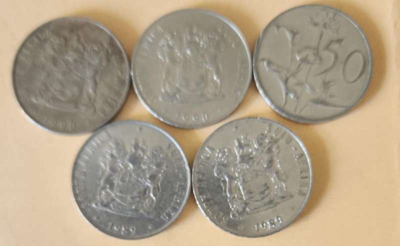 1989 50c ~ Bid per Coin