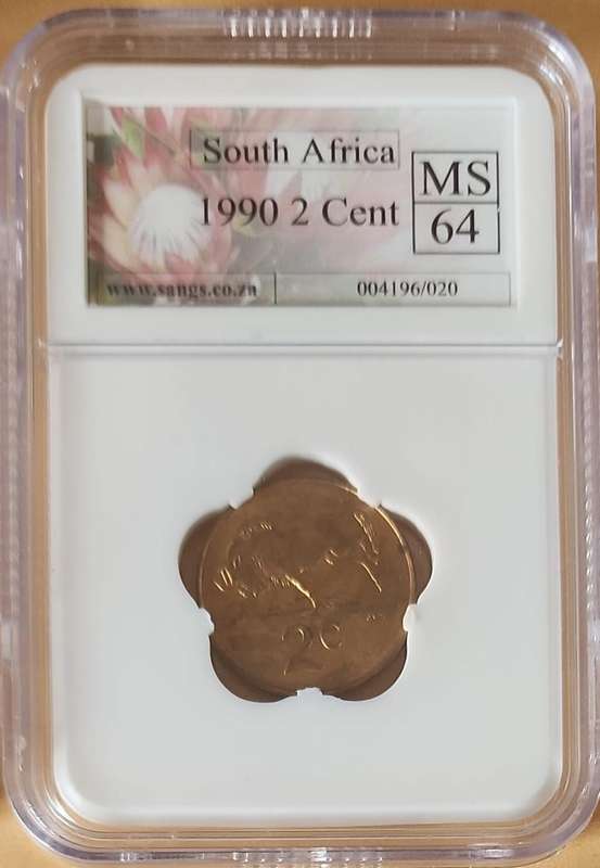 1990 2c ~ MS64
