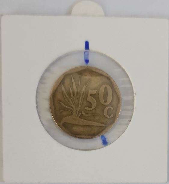 Error 50c 1994 with rotated die ~ almost 180 degree