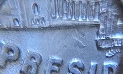 1994 R5 ~ Presidential Inauguration ~ error coin struck on top of Inauguration R5 and Coat of Arms