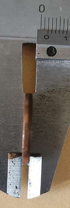 2001 2c Blank with Rim