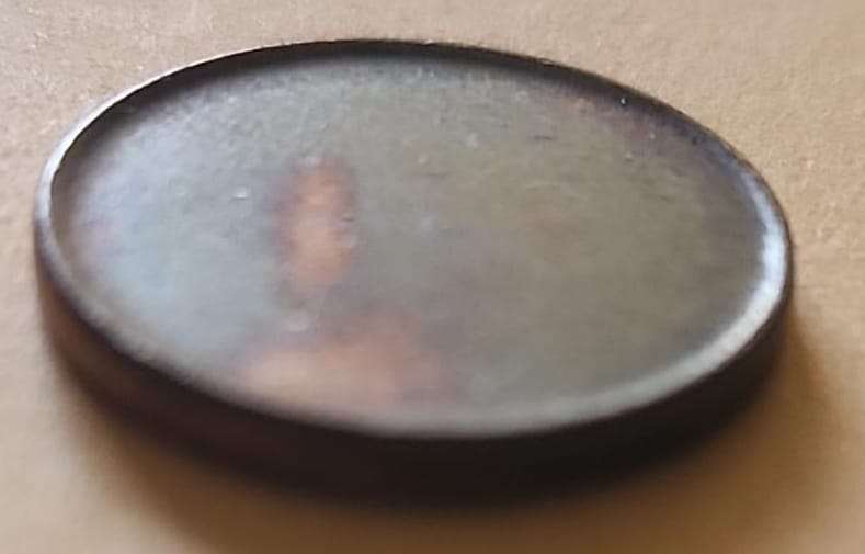 2001 2c Blank with Rim
