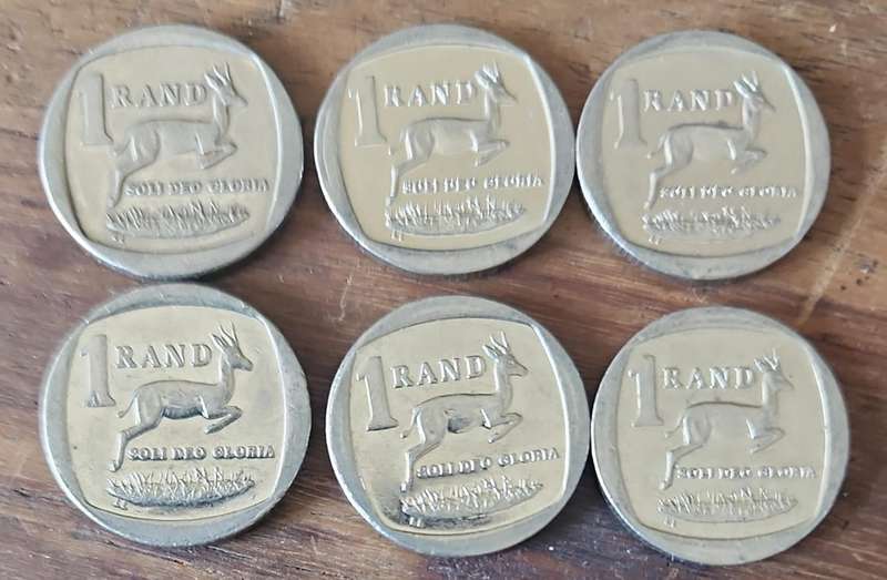 2019 1 Rand ( BID PER COIN) AU