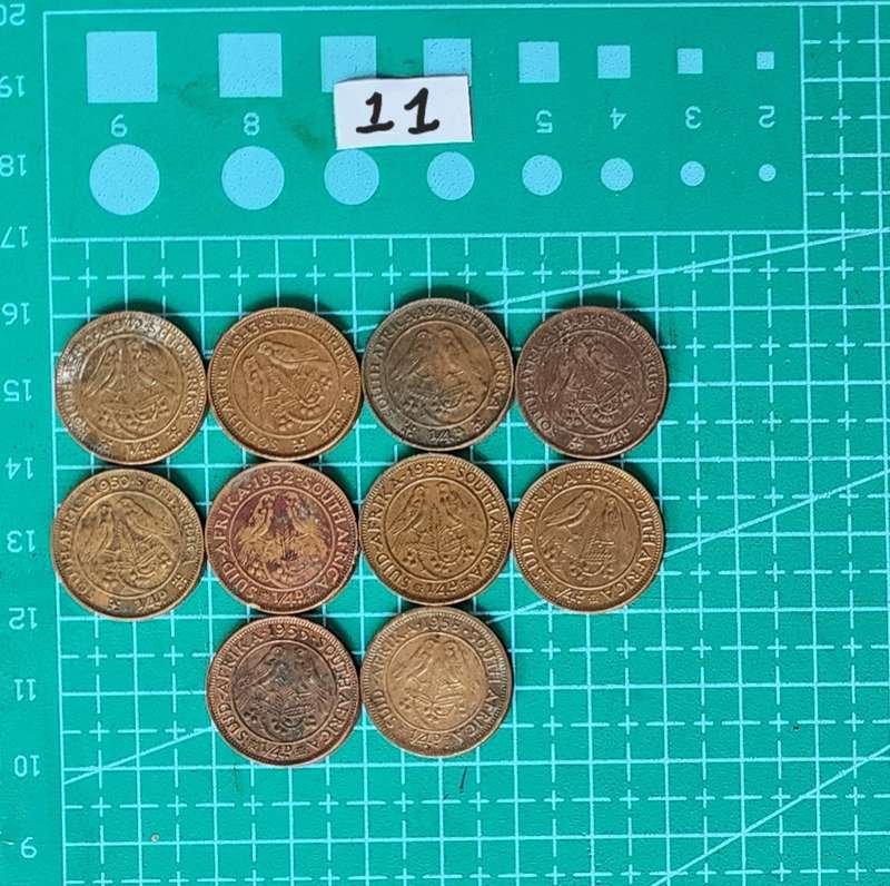 Union Quarter Penny Set ~ 1/4D