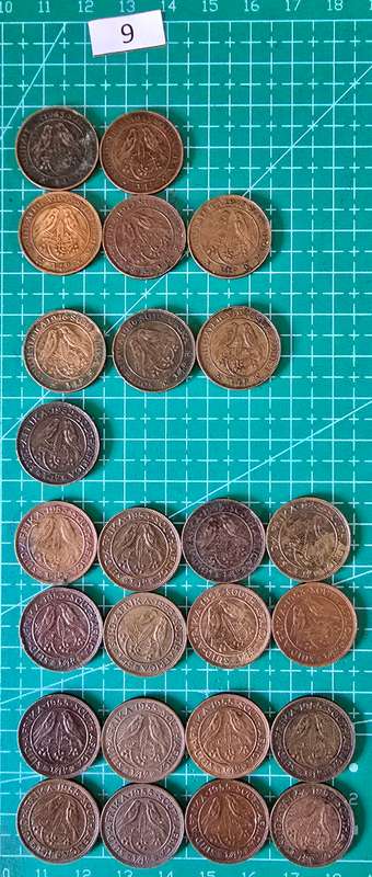 Union Quarter Penny Set ~ 1/4D ~ 25 Coins