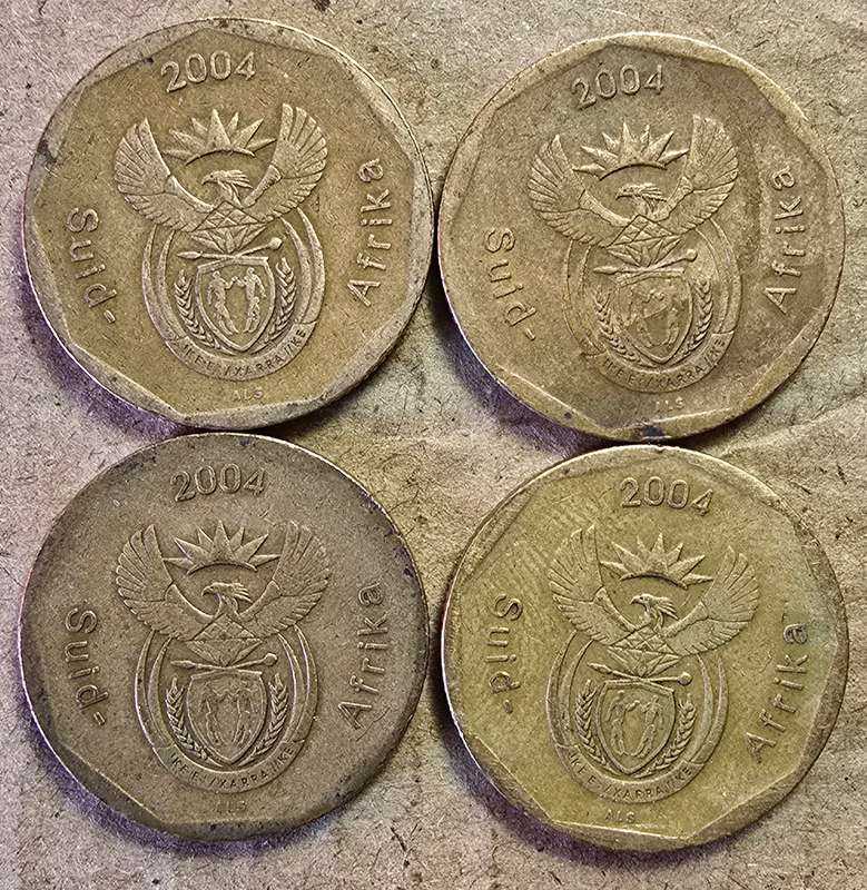 2004 South Africa 50c