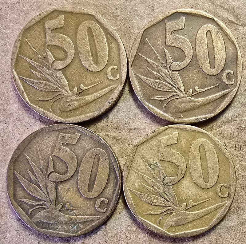 2004 South Africa 50c