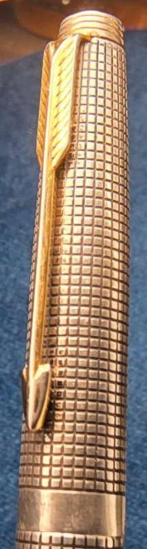 VINTAGE 1966 Parker 75 Sterling Silver Cicelé fountain pen with 14K Gold Nib