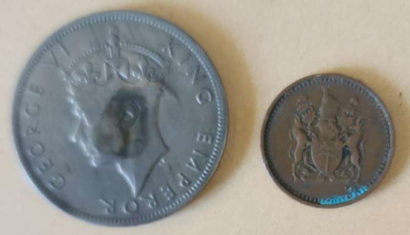 Southern Rhodesia~ 1947-1/2c, 1971-1/2 Crown