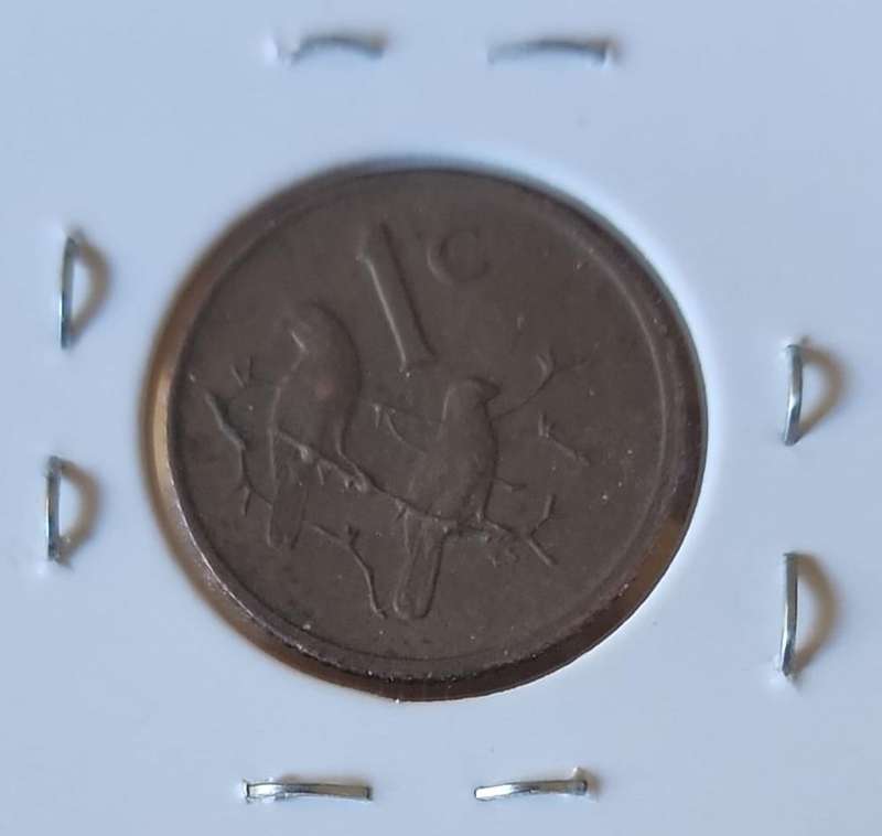 1976 1c Rare Bronze Cracked Die!! ERROR
