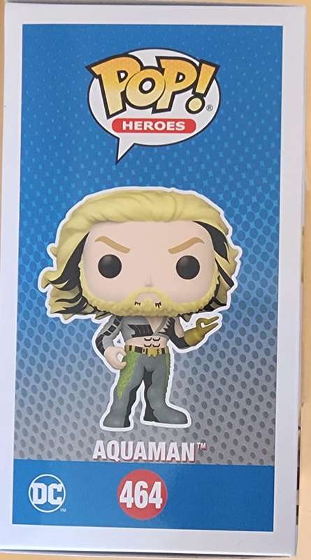 POP! HEROES ~ JUSTICE LEAGUE ~ AQUAMAN - Funko SPECIAL EDITION