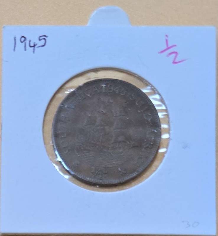 1945 Half Penny