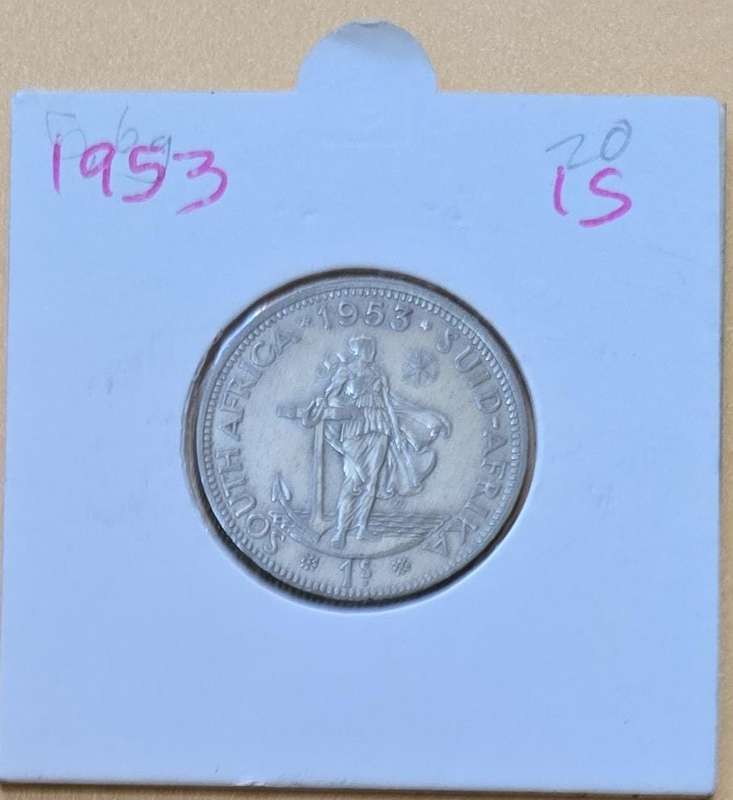 1953 One Shilling