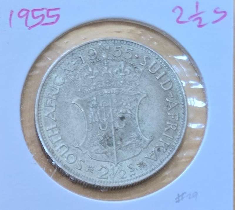 1955 Two and a Half Shillings (2.5s)