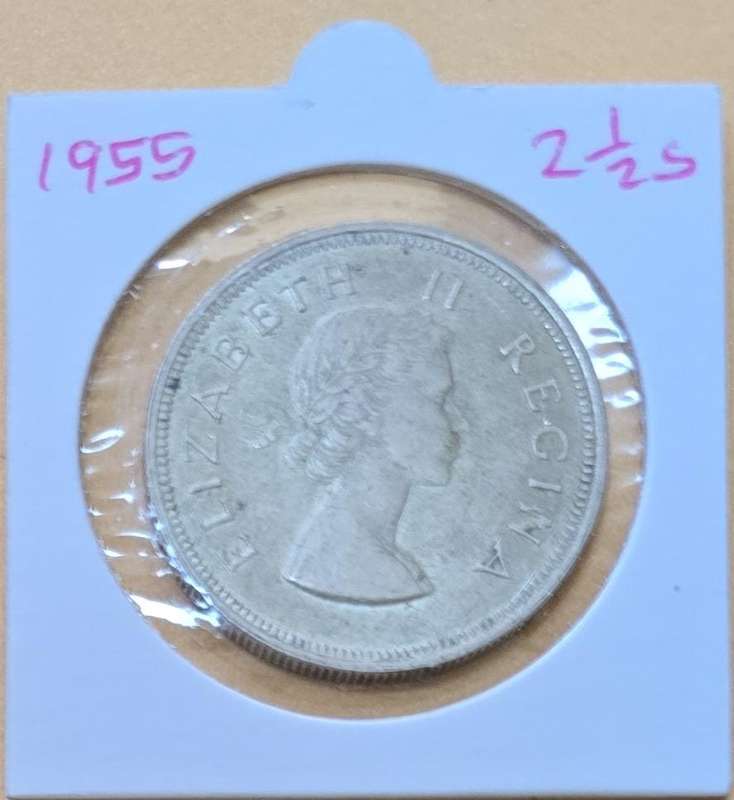 1955 Two and a Half Shillings (2.5s)