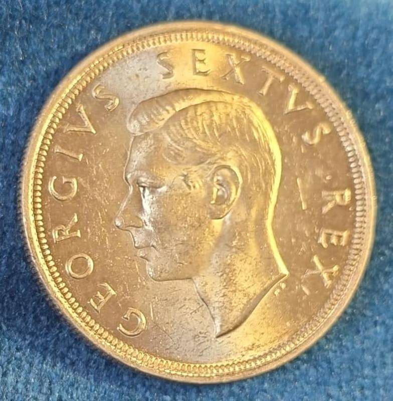 1948 5 Shilligs Silver