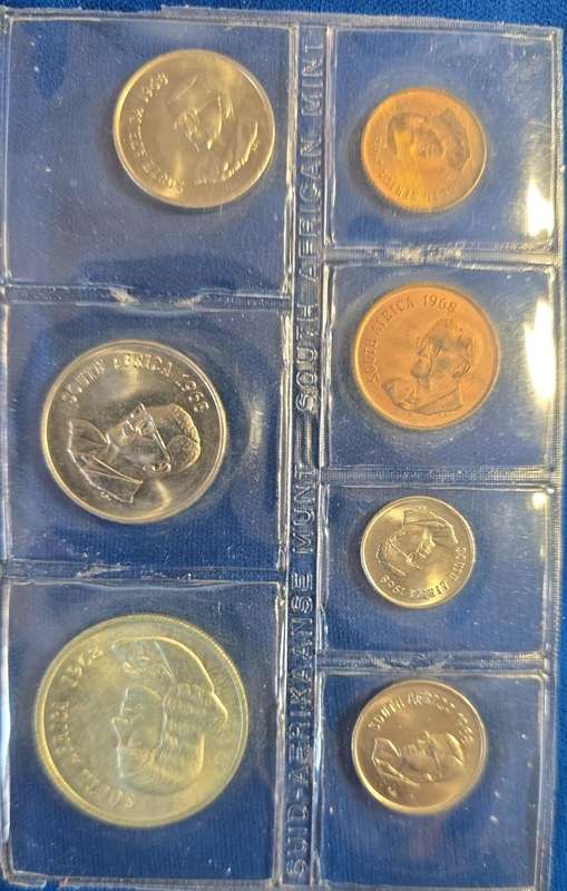 1968 Mint Set R1 Eng Silver
