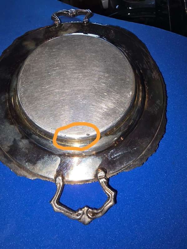 Vintage - Seranco,Silver Plated on Copper, Lidded With Glass Butter Dish