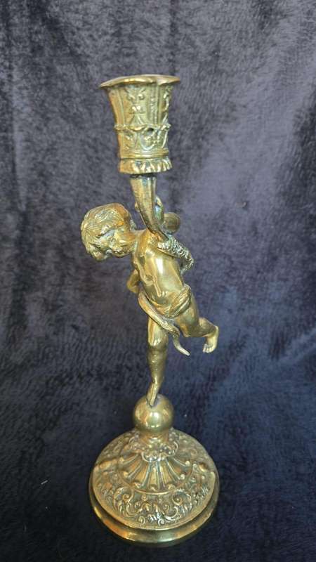 Cherub Candle Holder