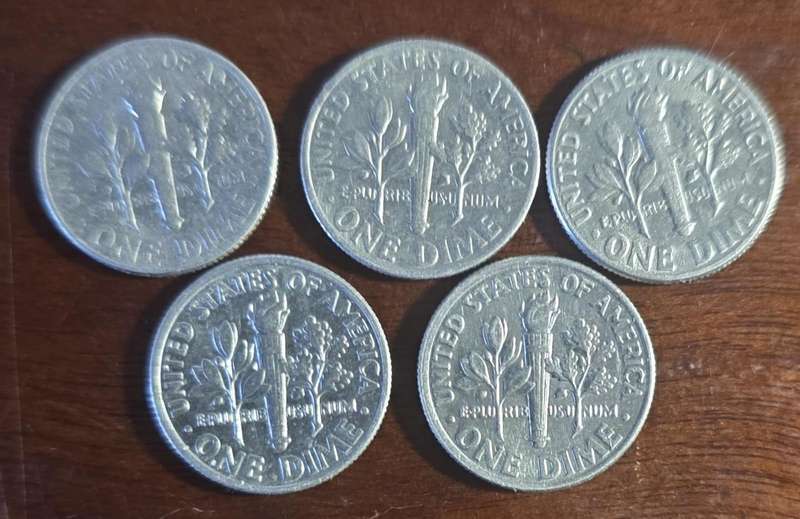 USA One Dime - Bid per Coin to Take ALL!