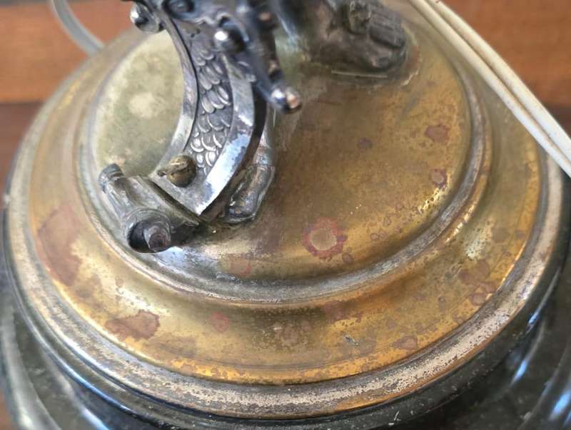 Vintage Plated Lamp