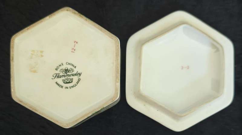 Vintage - Hammersley Lily of the Valley Trinket Box