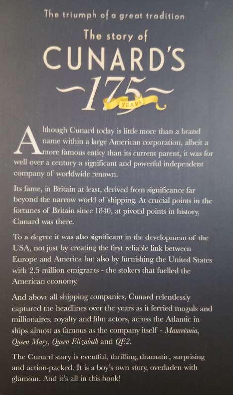 CUNARD'S 175 YEARS - The triumph of a great tradition.