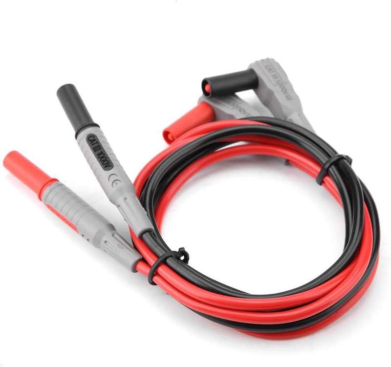 P1300E 24 Piece Test Lead Kit, Multi-Function Replaceable Multimeter Probe Leads