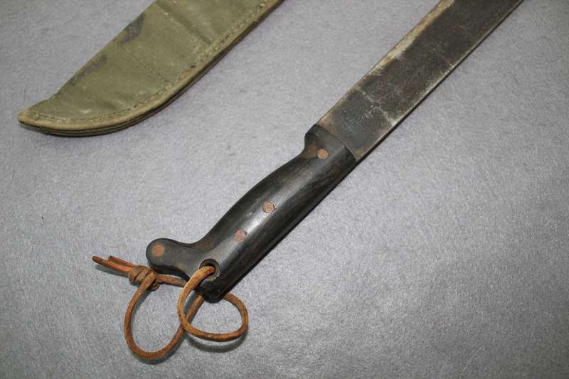 WW2 U.S Machete, Collins 1944 - with scabbard