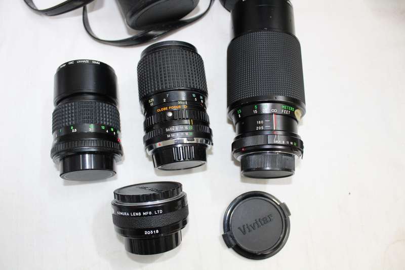 Camera lenses - take all for R 500!!