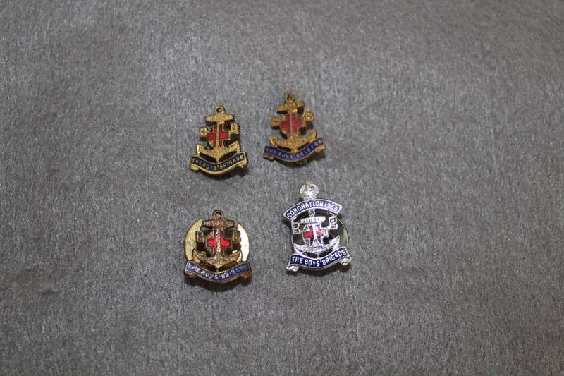 Boy's Brigade badges x 4 - all R 80!