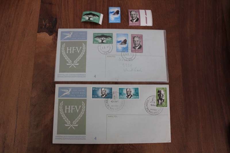 FDC number 4 PLUS the SWA one PLUS stamps!!