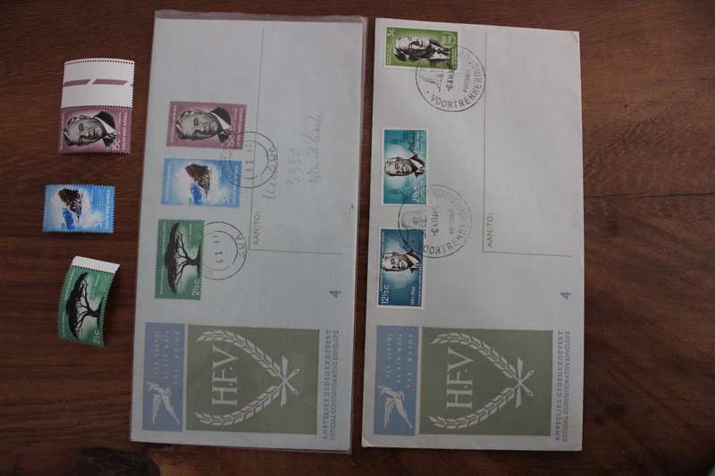 FDC number 4 PLUS the SWA one PLUS stamps!!