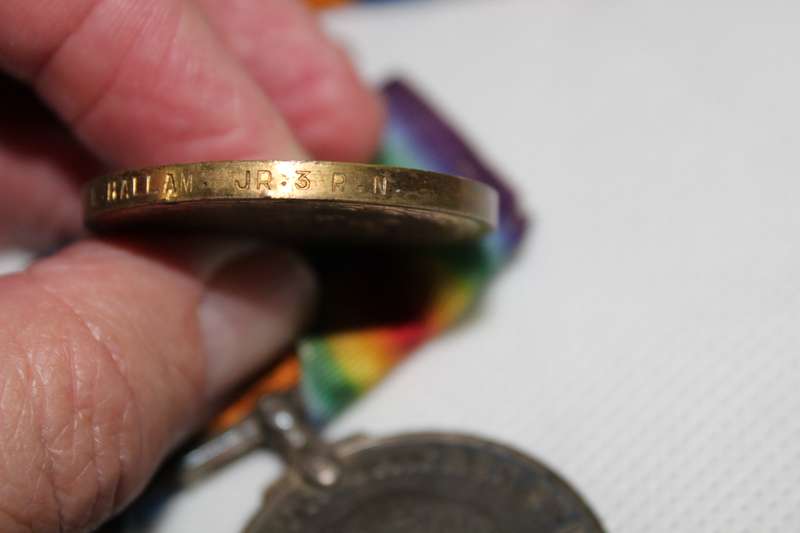 WW1 Naval medal set