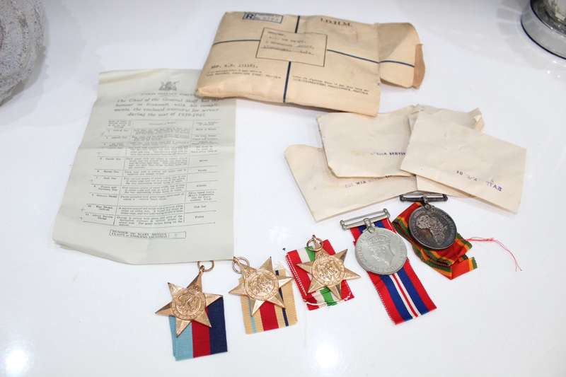 WW2 medal set x 5