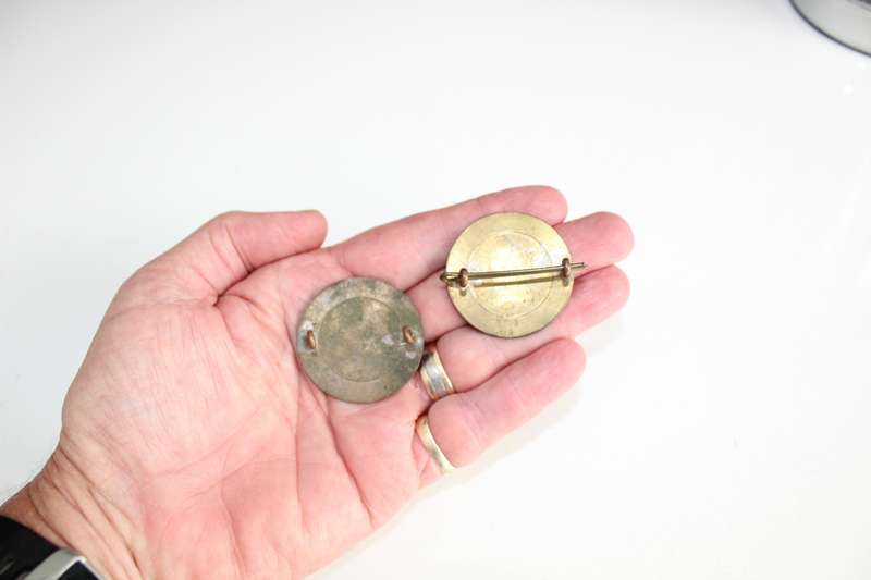 Essential Services Protection Corps badges x 2!