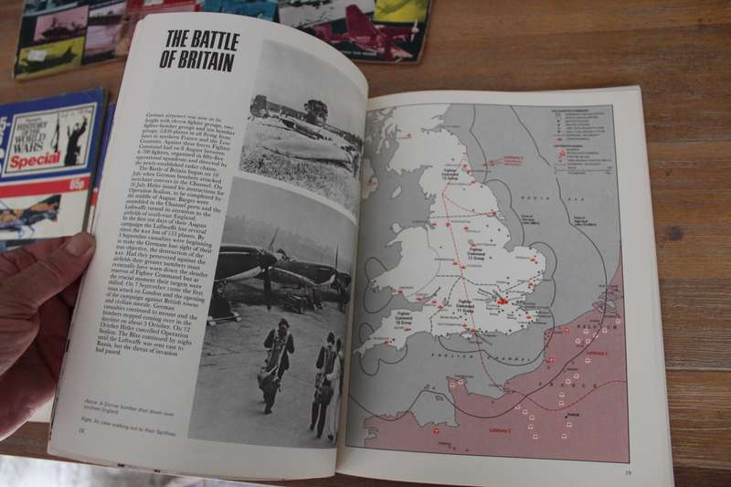 WW2 magazines x 6 - great find......see below......
