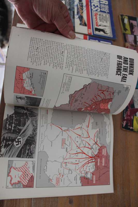 WW2 magazines x 6 - great find......see below......