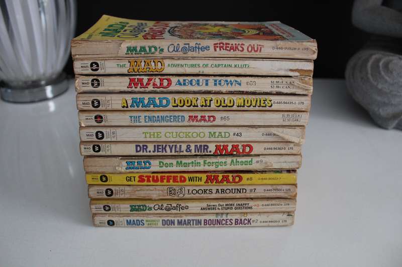 Mad 'magazine' books x 12 - R 200 the lot!!